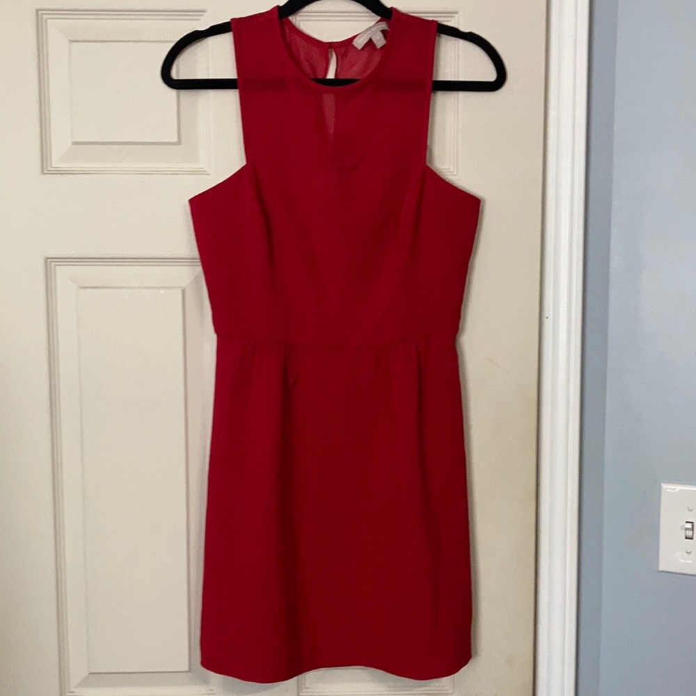 Banana republic red dress